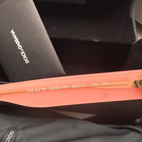 Dolce & Gabbana Floral Sunglasses Rosa Floreale Cateye - Picture 8 of 8